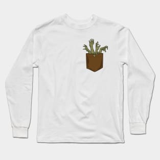 Zombie Pocket Long Sleeve T-Shirt